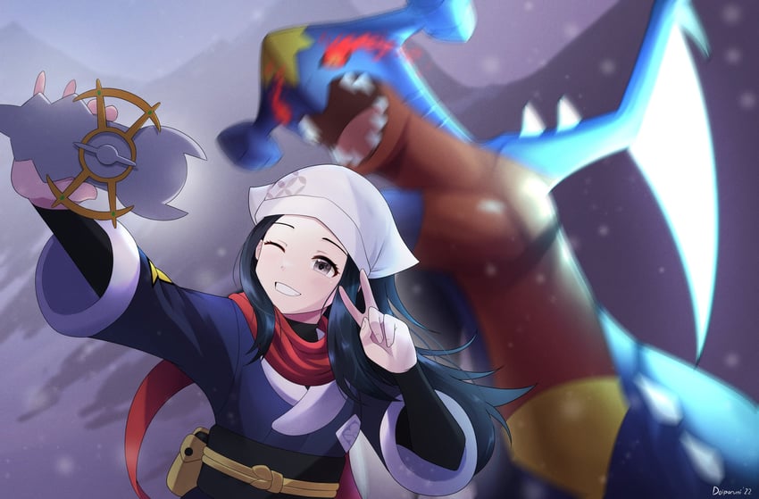 akari-and-garchomp-pokemon-and-2-more-dr