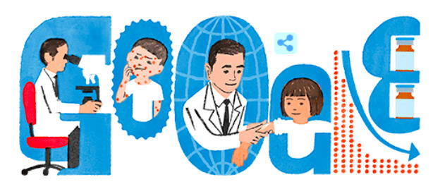 Doodle de Google es dedicado al virólogo japonés Michiaki Takahashi