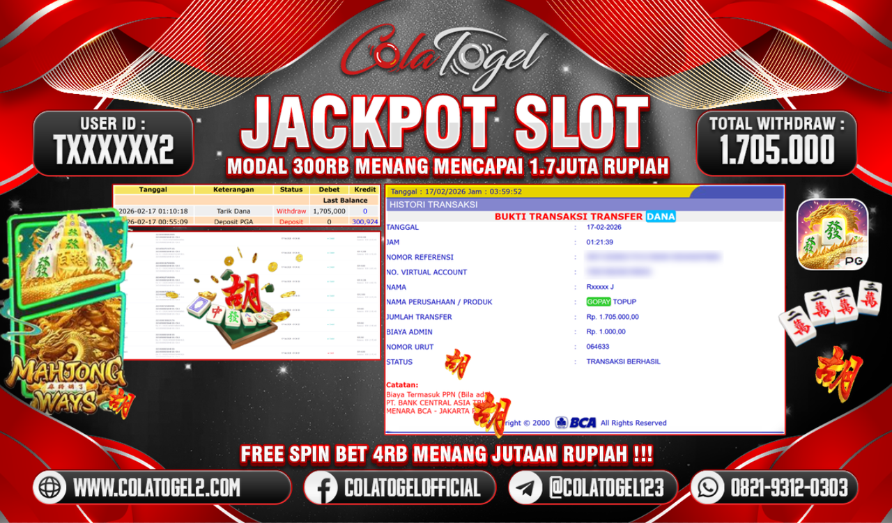 JACKPOT SLOT GACOR!!
