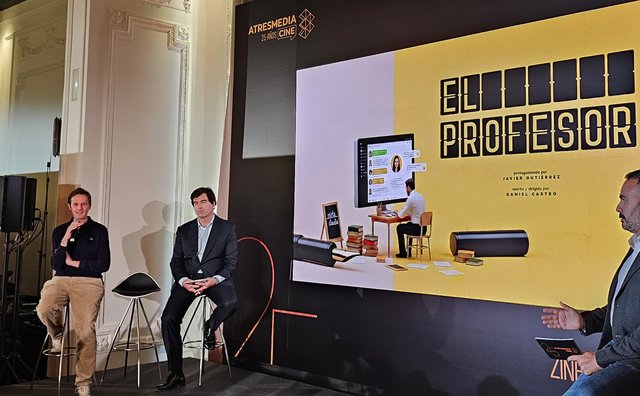 LA PELÍCULA “EL PROFESOR”, PRODUCCIÓN DE ATRESMEDIA, COMENZARÁ A RODARSE EL 15  DE OCTUBRE