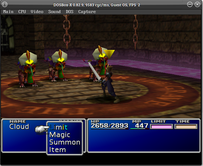 DOSBOX-X-FF7Demo