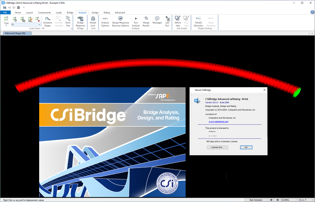 Working with CSI Bridge Advanced with Rating 26.0.0 build 2899 full