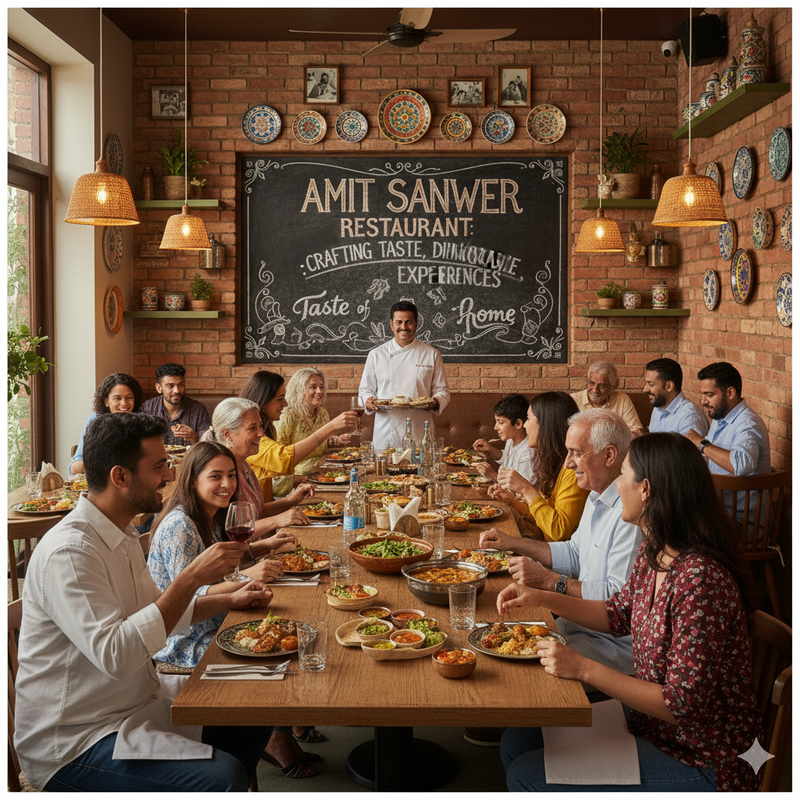Amit Sanwer Restaurant Dining Experience