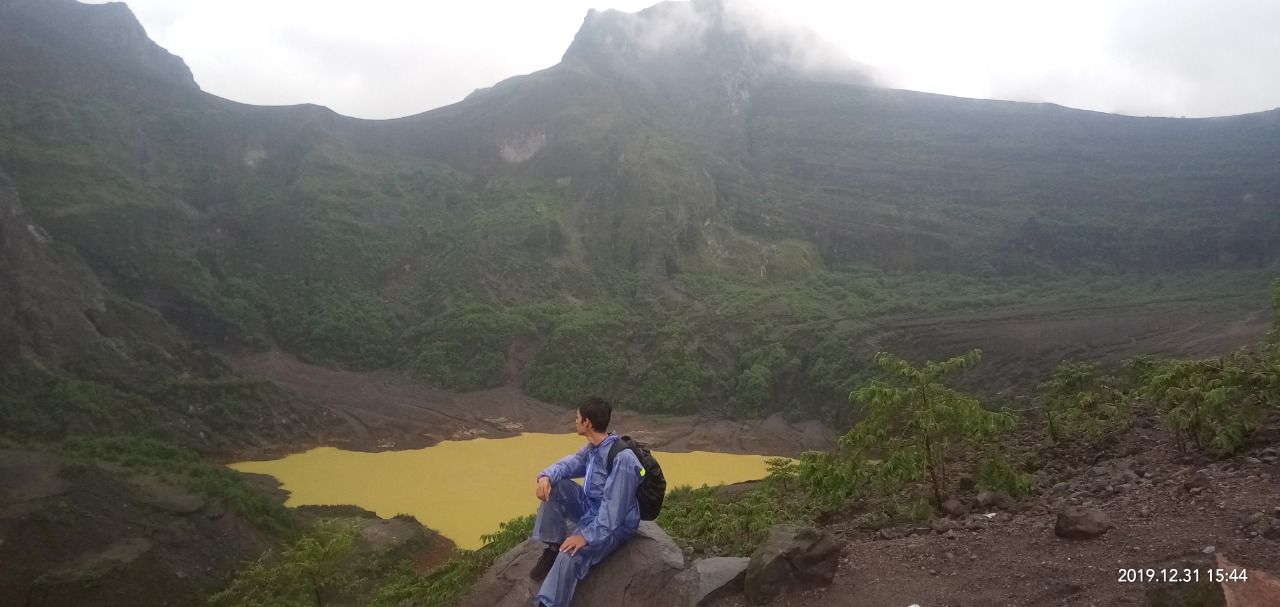 Pesona alam di Gunung Kelud