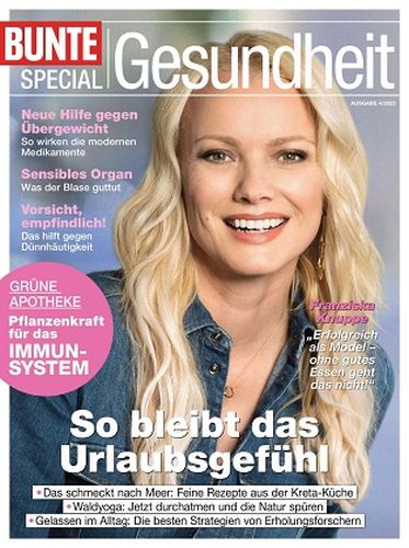 Cover: Bunte Gesundheit Magazin No 04 2023