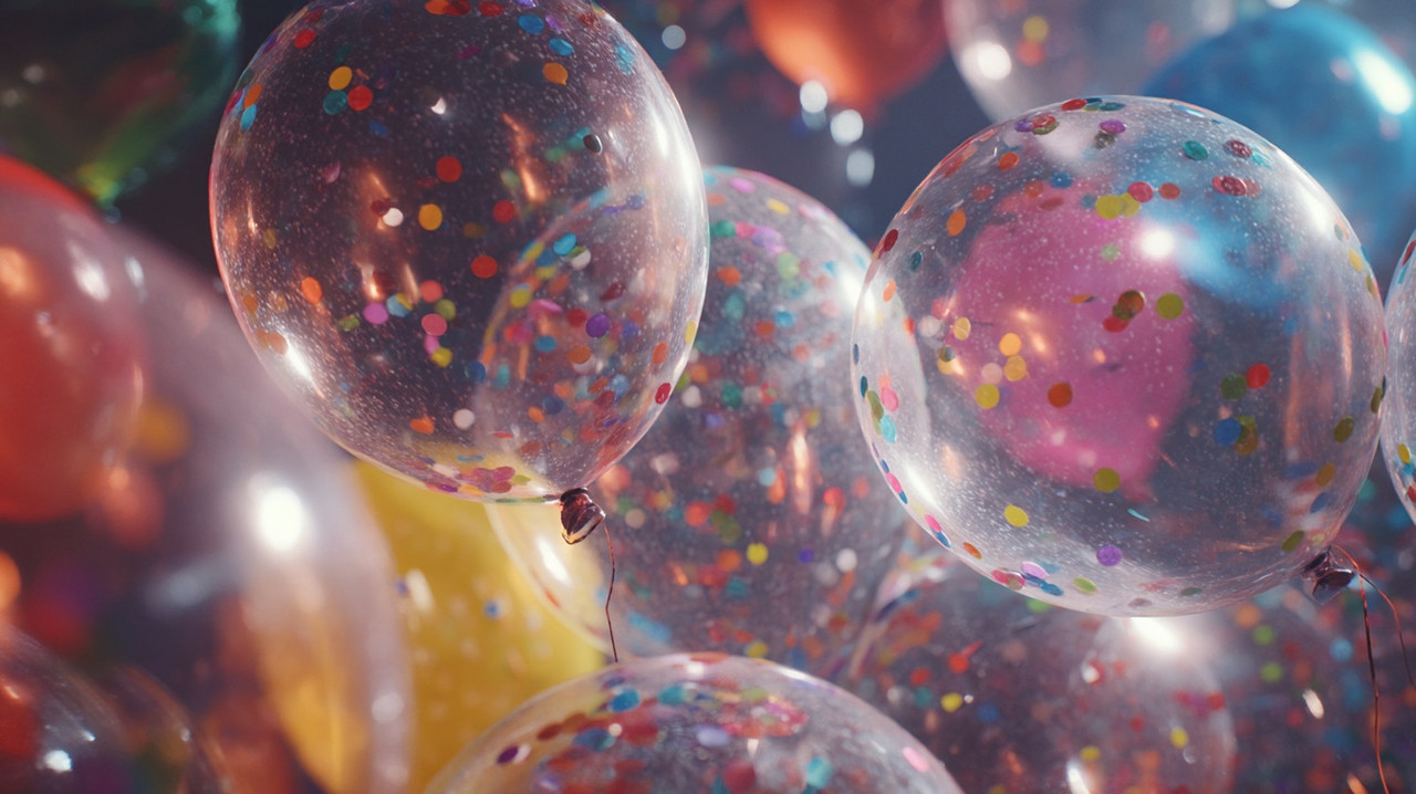 шары с конфетти на день рождения