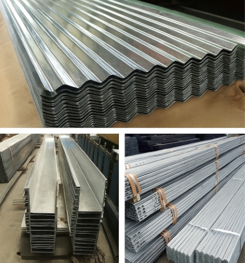 Hot-dip Galvanizing Steel Structure in Industrial Use