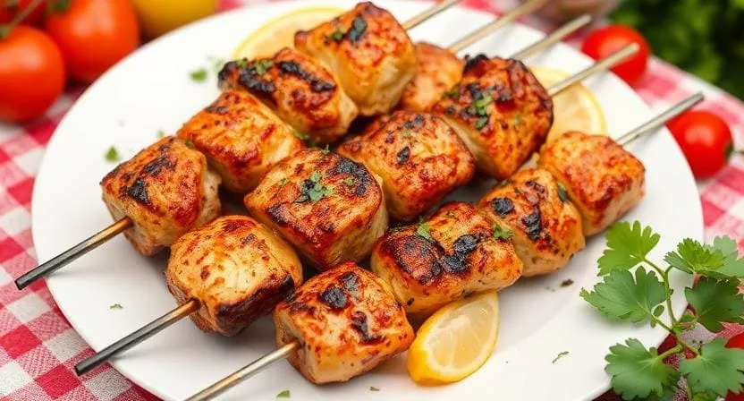 Шашлык из курицы