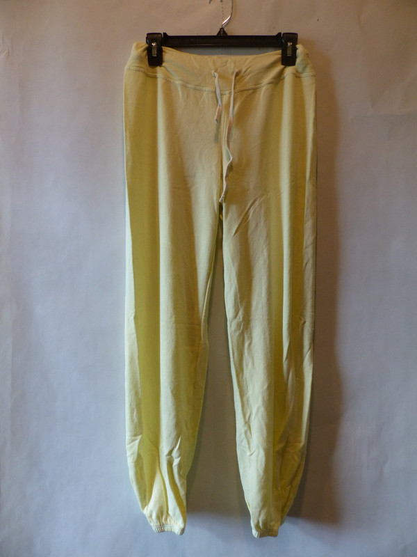 SUNDRY WOMENS COMFY LIGHTWEIGHT W/ ELASTIC CUFFS IN BRIGHT YELLOW SIZE 0