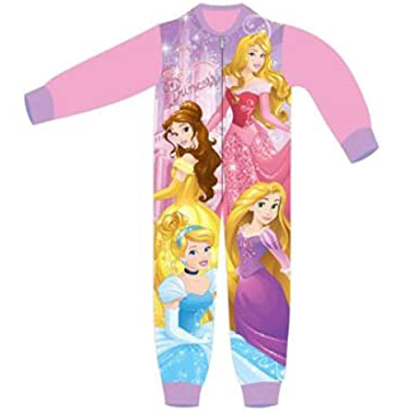 girls fleece sleepsuit