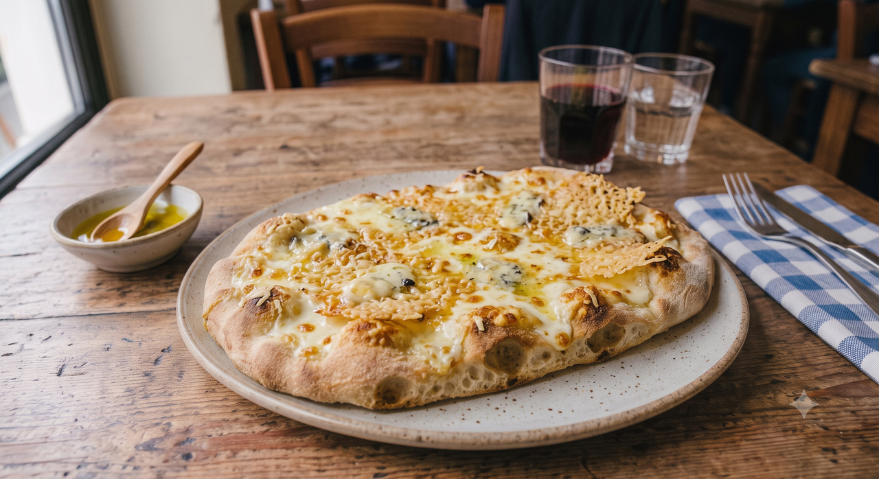 Pinsa Four Cheese Dream