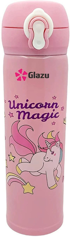 Unicorn Steel Bottle Pink