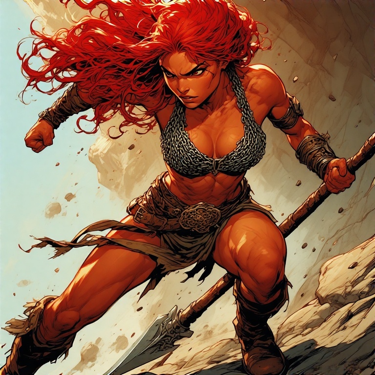 Action-packed-illustration-of