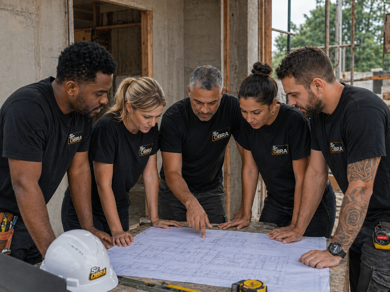 Equipe comprometida