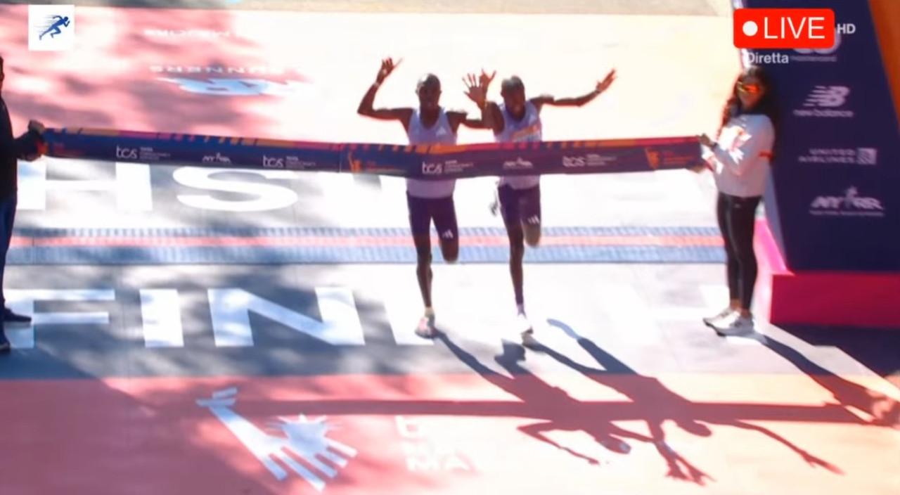 New City Marathon Finish