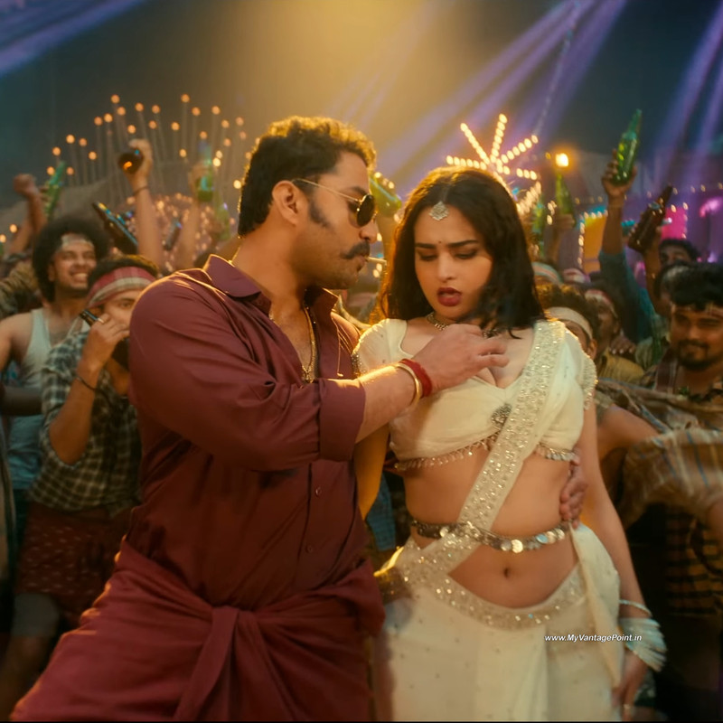 59 Ayesha Khan Hot Item Song MOTHA in Gangs of Godavari (2024)