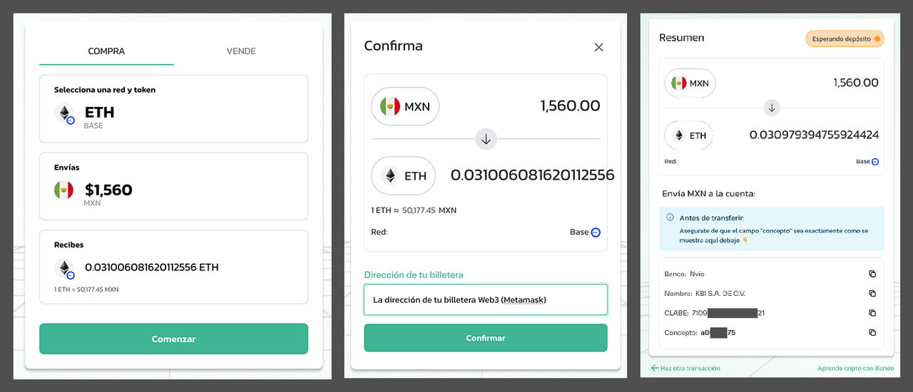 Confirmación Bando