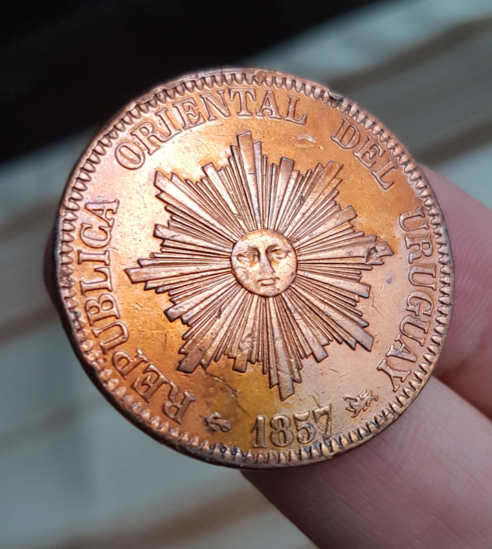 Uruguay •1857• 20 Centésimos 20201208-172223