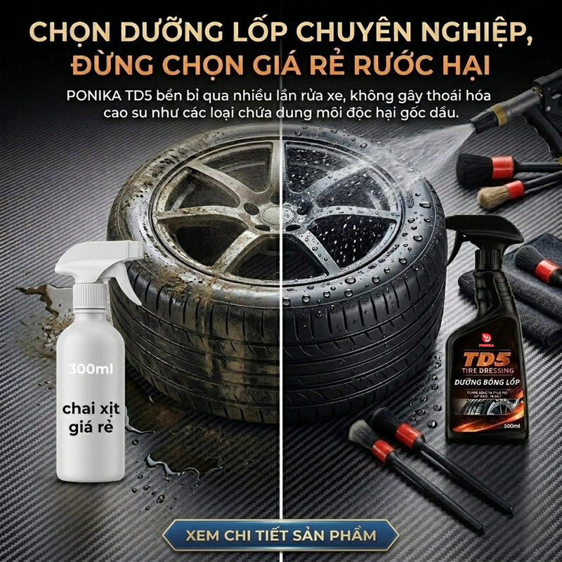 So sánh trước và sau khi dùng TD5