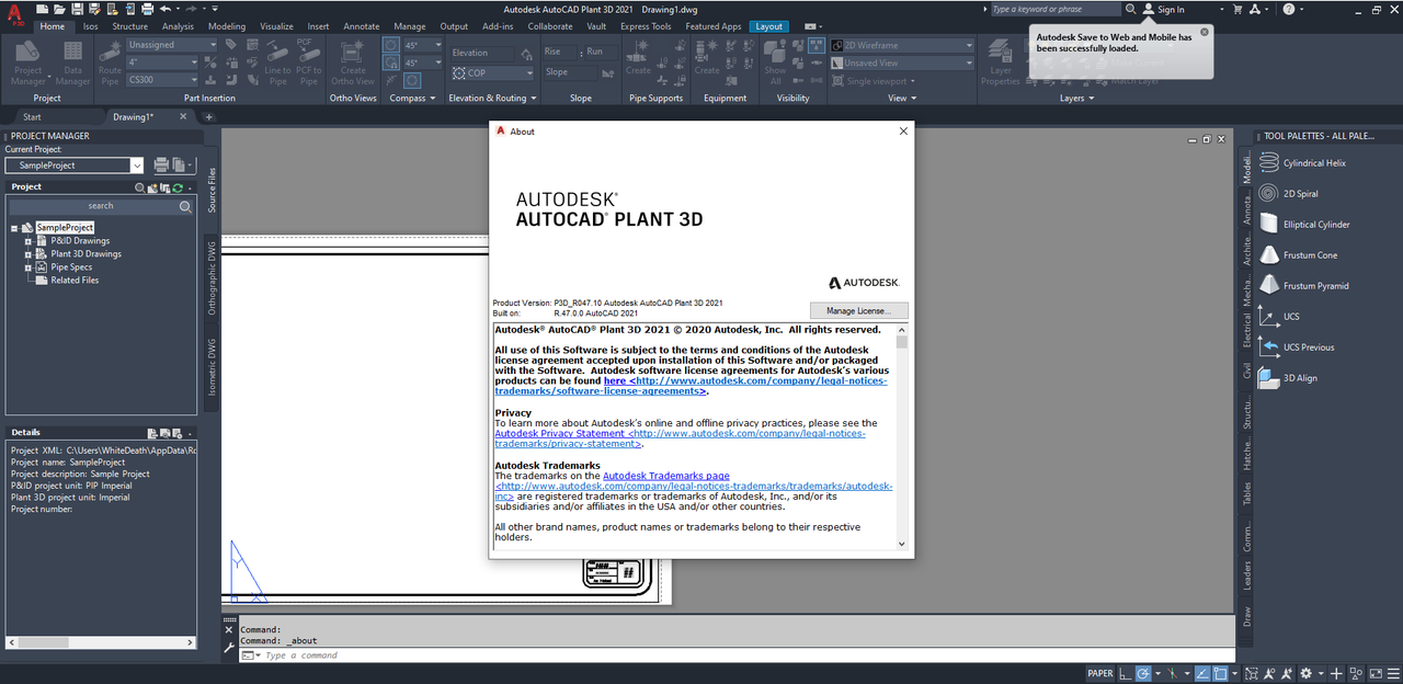 Autodesk AutoCAD Plant 3D 2021 x64 Autodesk AutoCAD Plant 3D 2021 x64