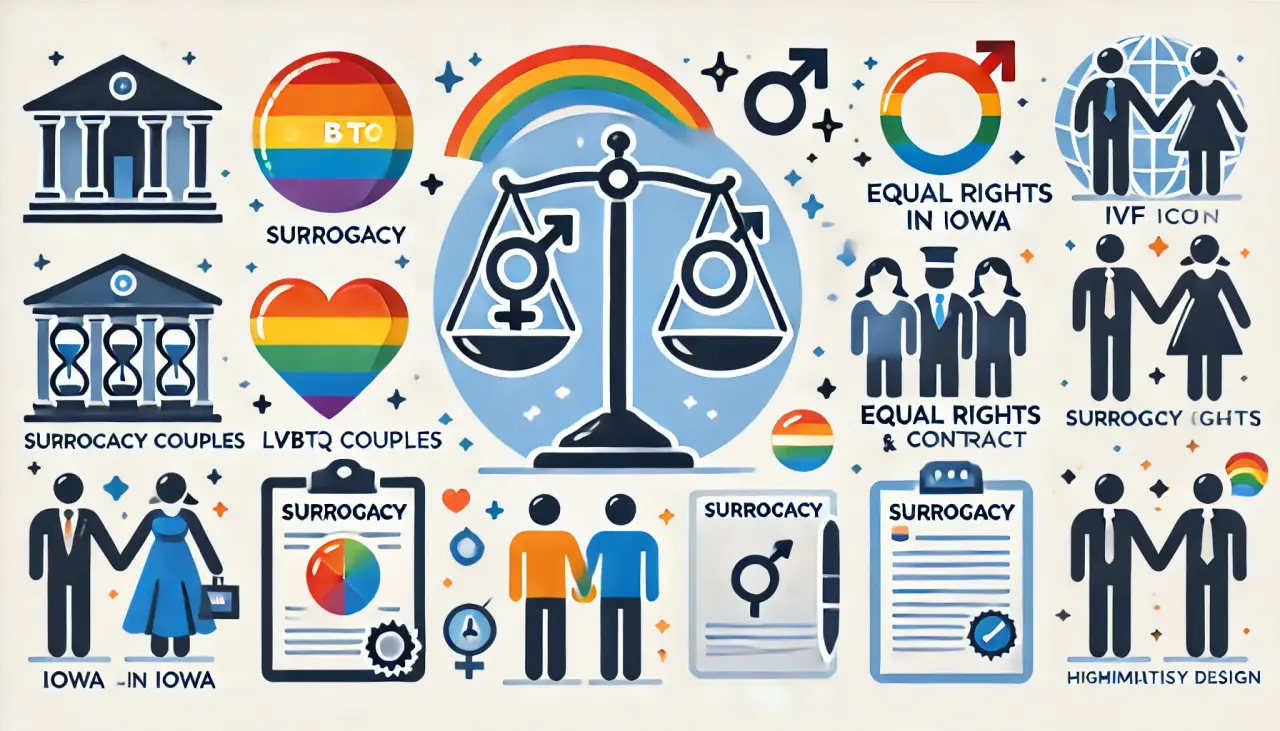 Surrogacy opportunities and equal rights for LGBTQ couples in Iowa