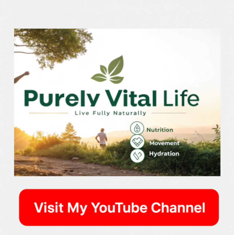 Purely Vital Life YouTube Channel Banner