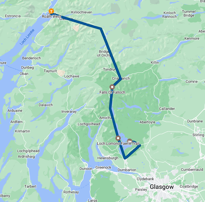Edimburgo - Highlands - Isla de Skye (8 días) - Blogs de Reino Unido - Día 7 - Glencoe Lochan - Falls of Falloch - Luss - Balmaha (122 kms.) (1)