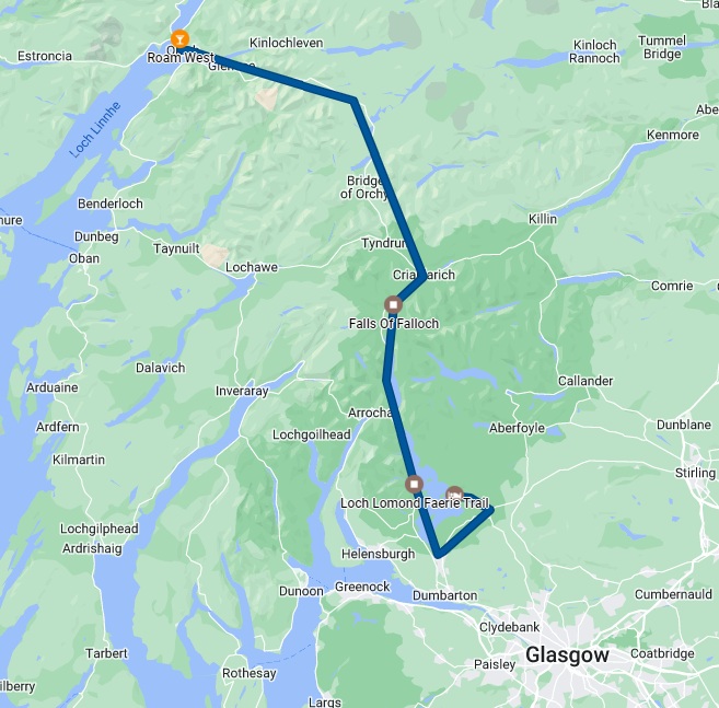 Día 7 - Glencoe Lochan - Falls of Falloch - Luss - Balmaha (122 kms.) - Edimburgo - Highlands - Isla de Skye (8 días) (1)