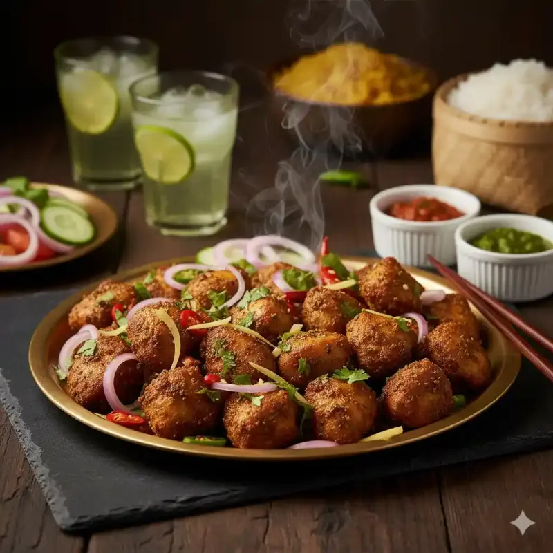 Chicken Crispy Sadeko