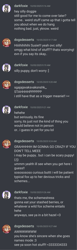chat log