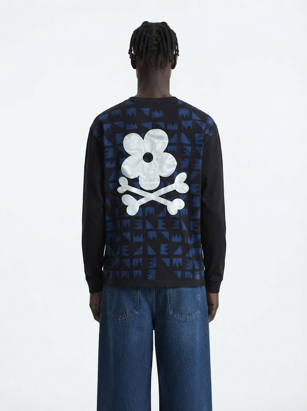 Black Crown Long Sleeve Shirt