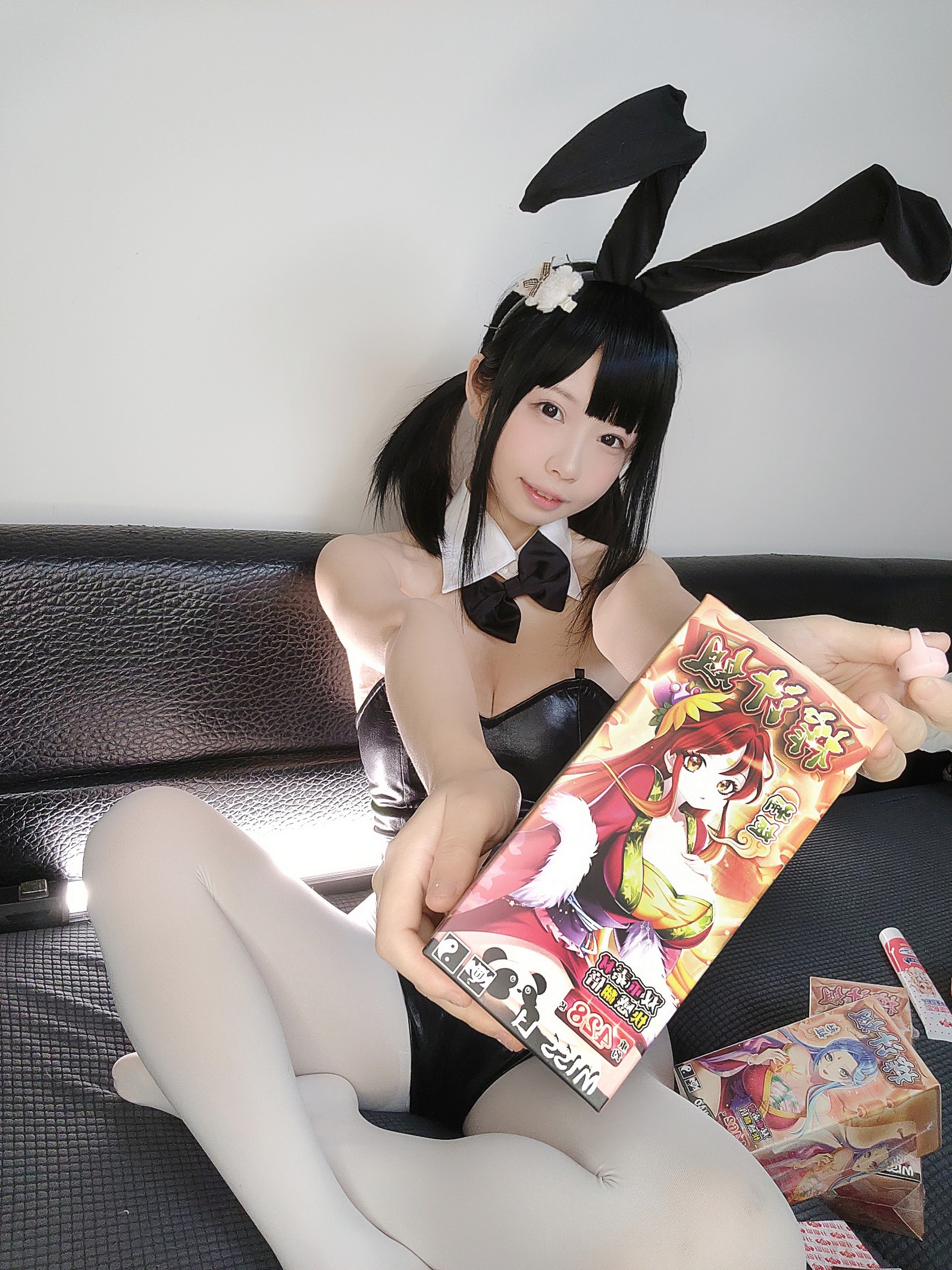 十万珍吱伏特（香川澪）白丝兔女郎摄影合集｜60P｜116.9MB插图1