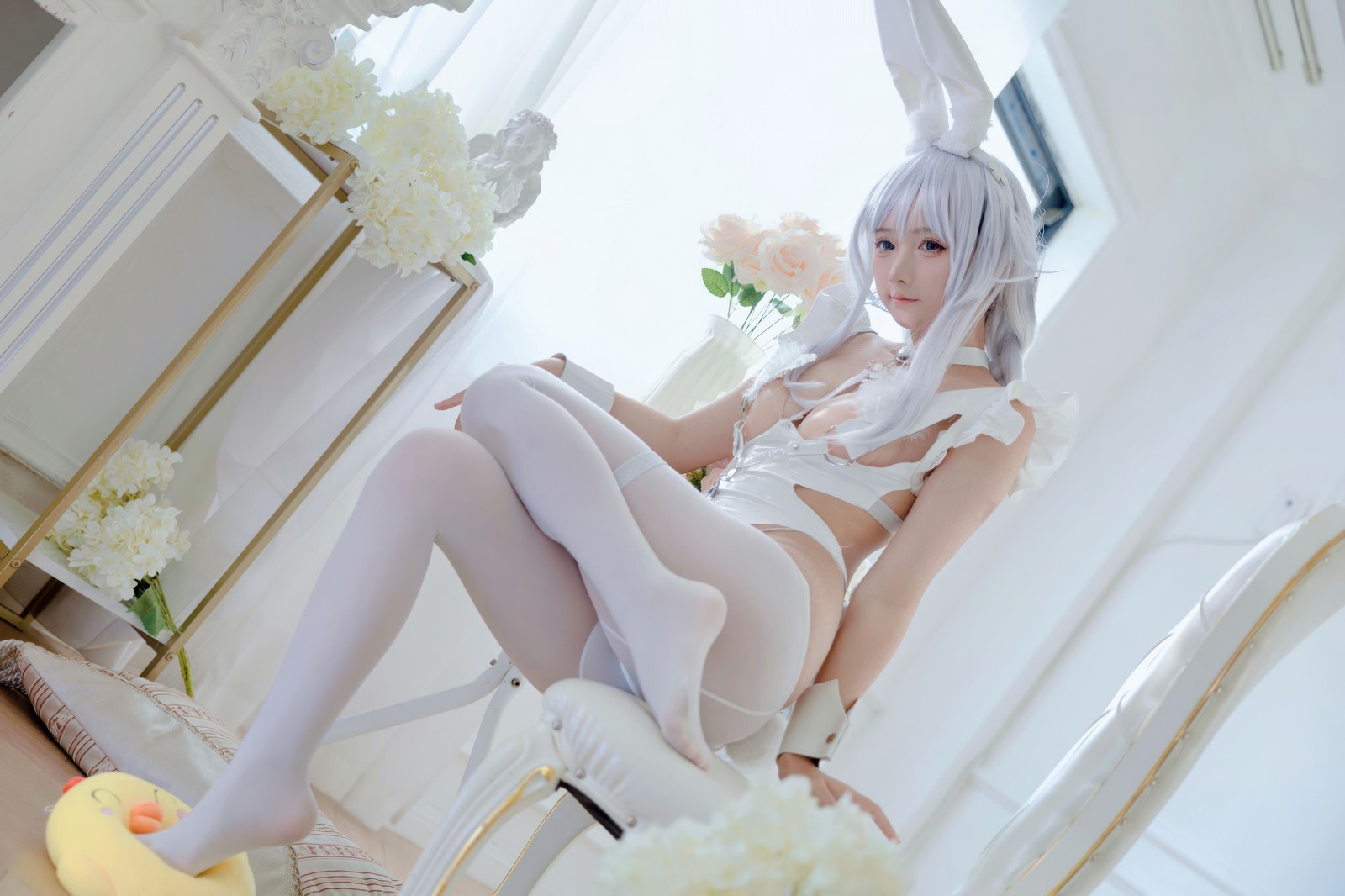 喜欢爱理吗套图：碧蓝航线恶毒·白兔COS高清写真（37P-219.3M）插图6