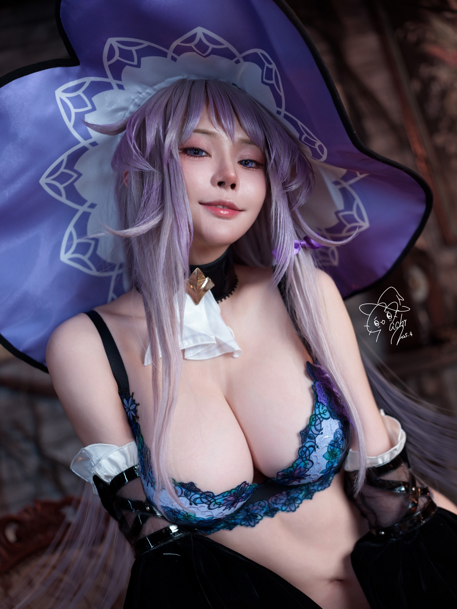 Machi马吉 大黑塔Cosplay写真｜The Herta 星穹铁道主题高清图集（71P-121MB）插图8