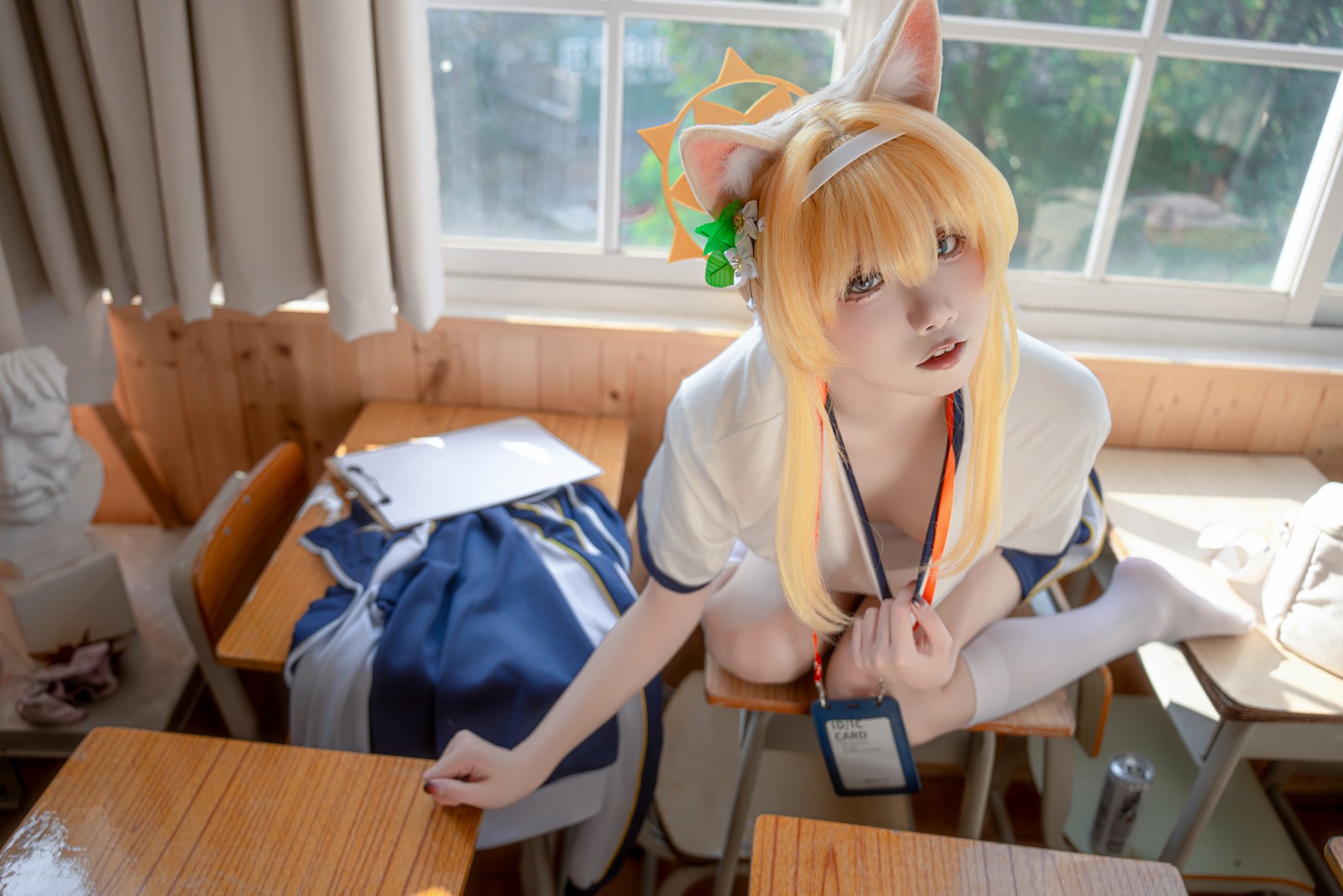 纸悦Etsu_ko《玛丽体操服》运动系写真图集｜元气少女主题[64P-356.8M]插图5