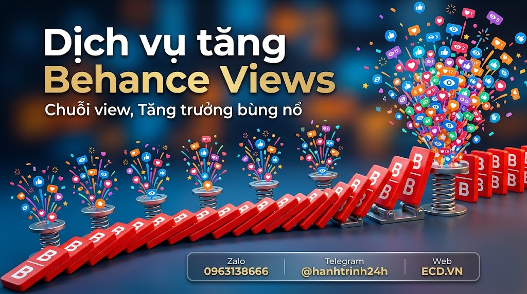 tăng behance views nhanh
