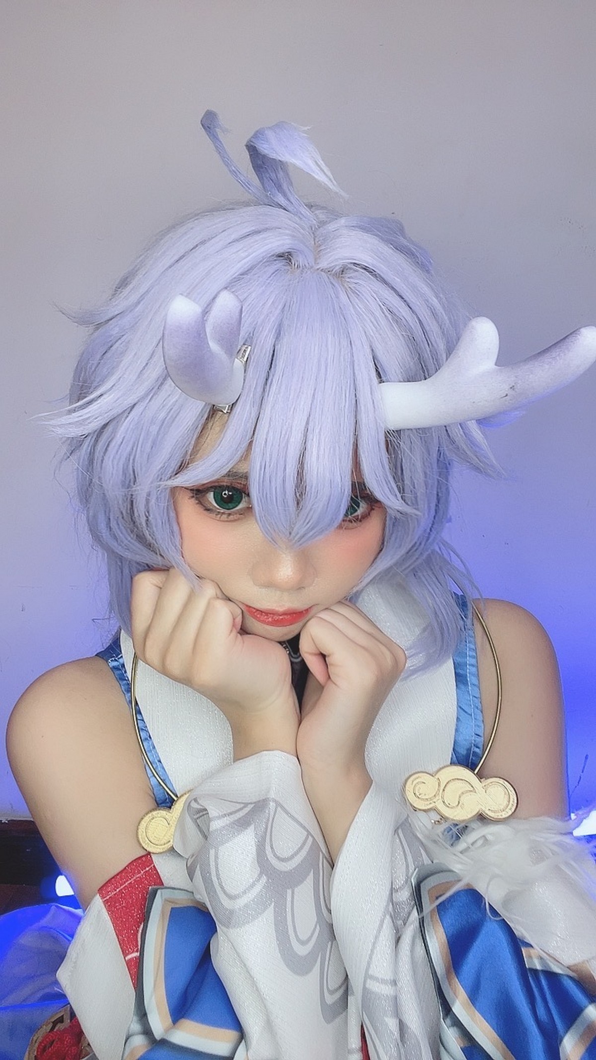 PoppaChan Bailu Cosplay Pack (Honkai Star Rail) – 155 Photos 12 Videos 457MB插图5