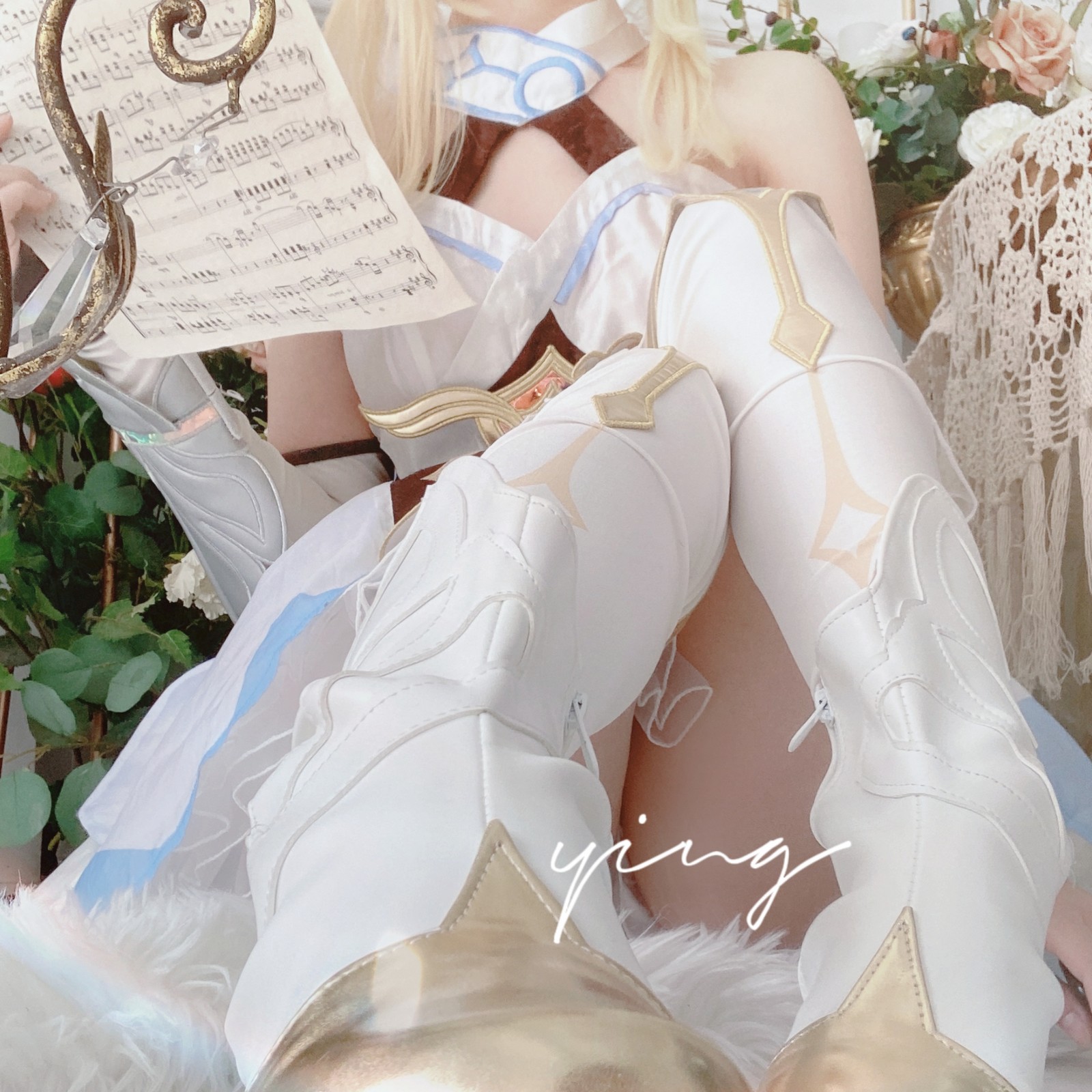 Seele麦麦荧纯白物语 Cosplay｜原神主题高清写真集（145P-445MB）插图8