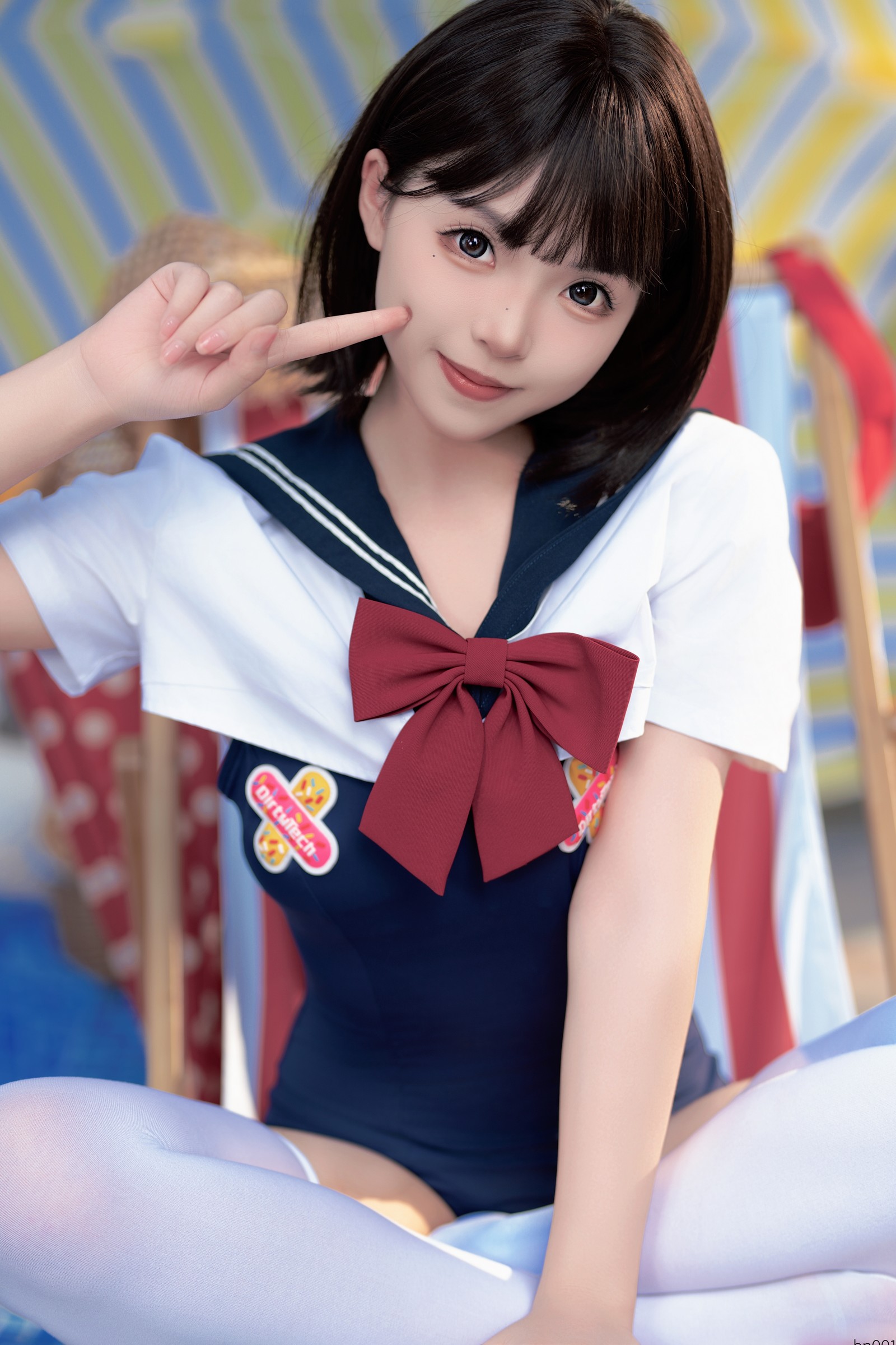 Bangni邦尼 – 反差 JK 泳装 Cosplay 写真集（97P-7V-841.3MB）插图6