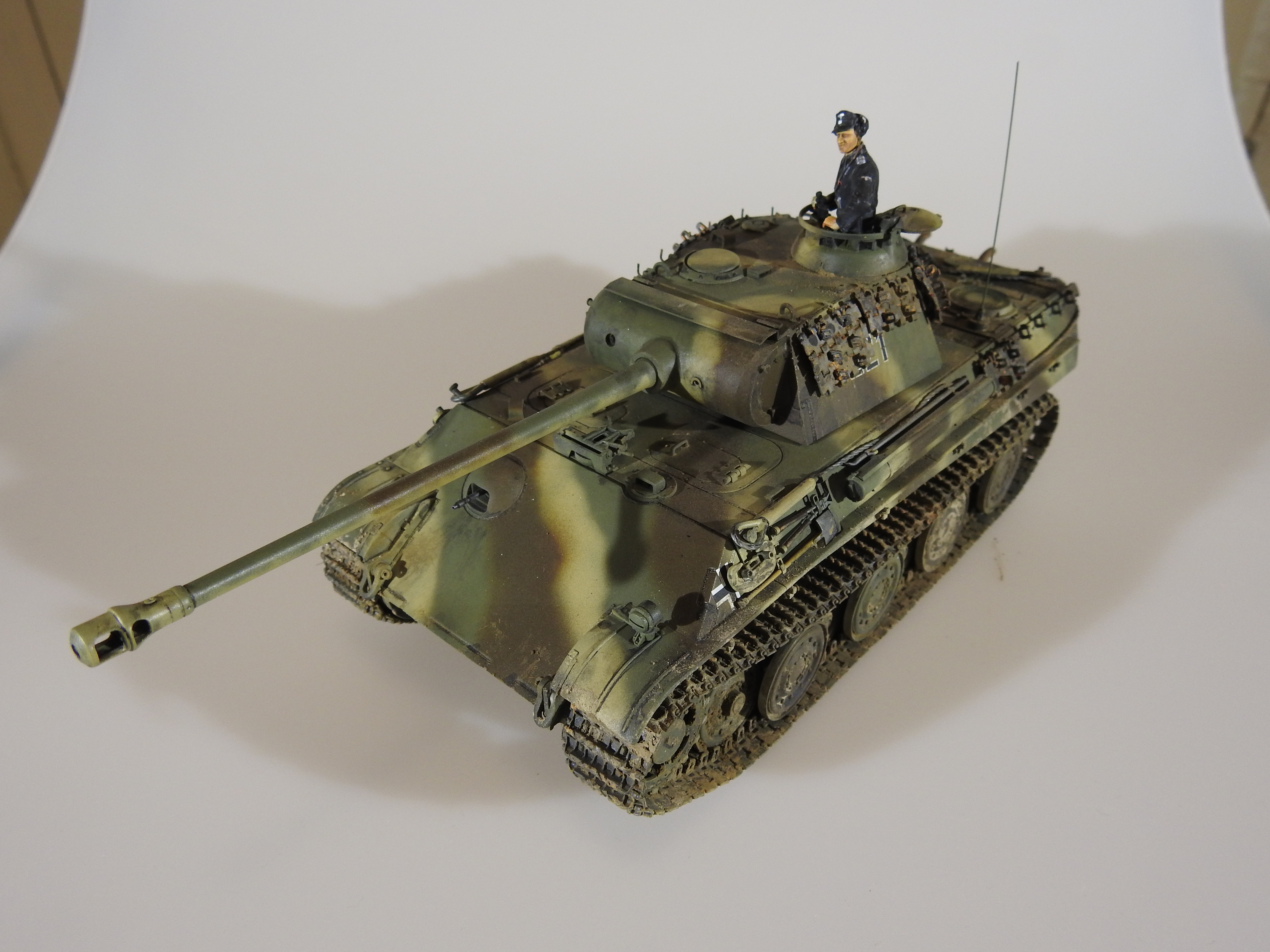 PzKpfw V G Panther , Dragon 1/35 - klar DSCN6215