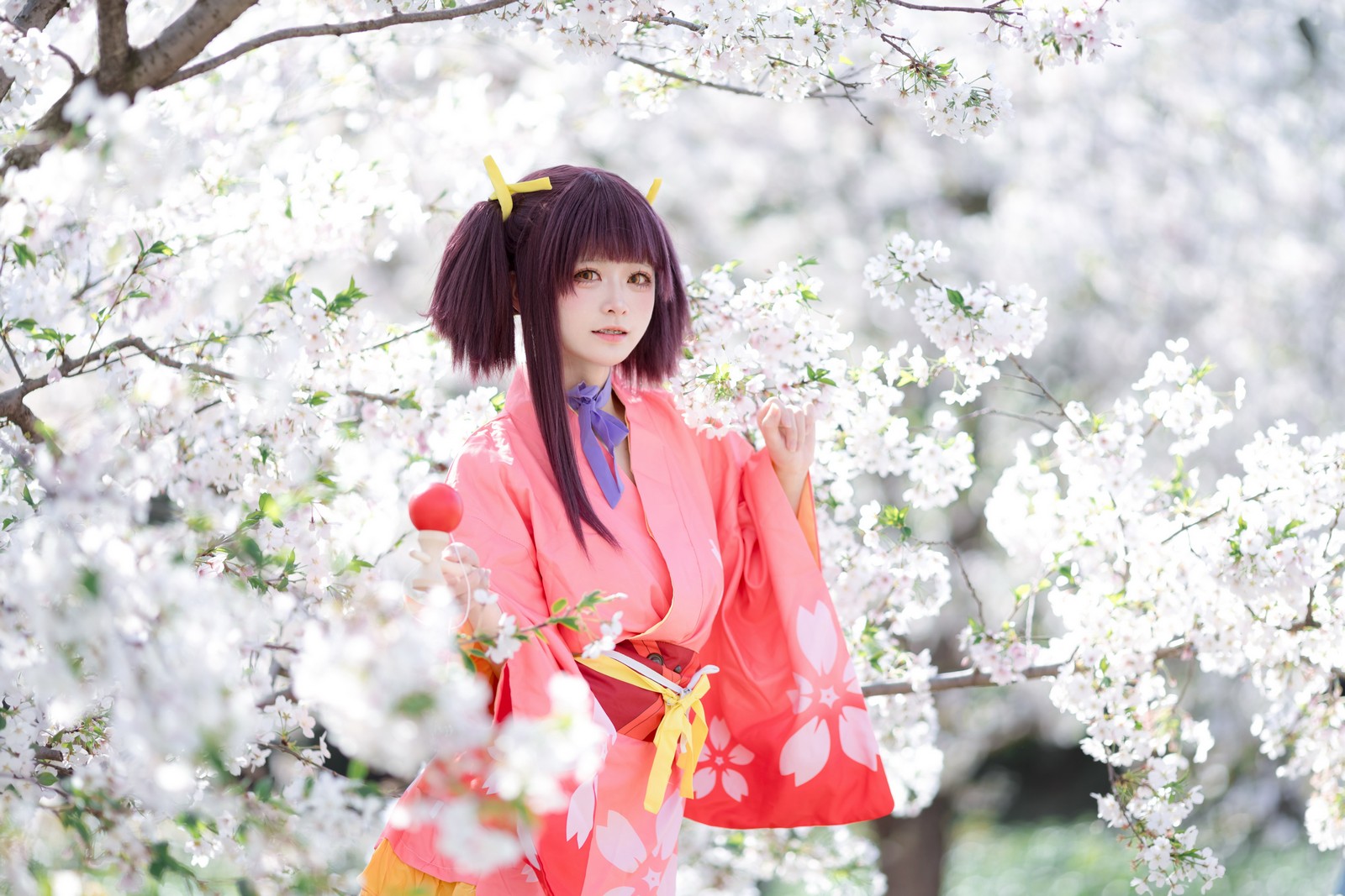 九柒喵 – 甲铁城的卡巴内瑞 无名和服 COS（34P-145M）和风主题高质写真插图2