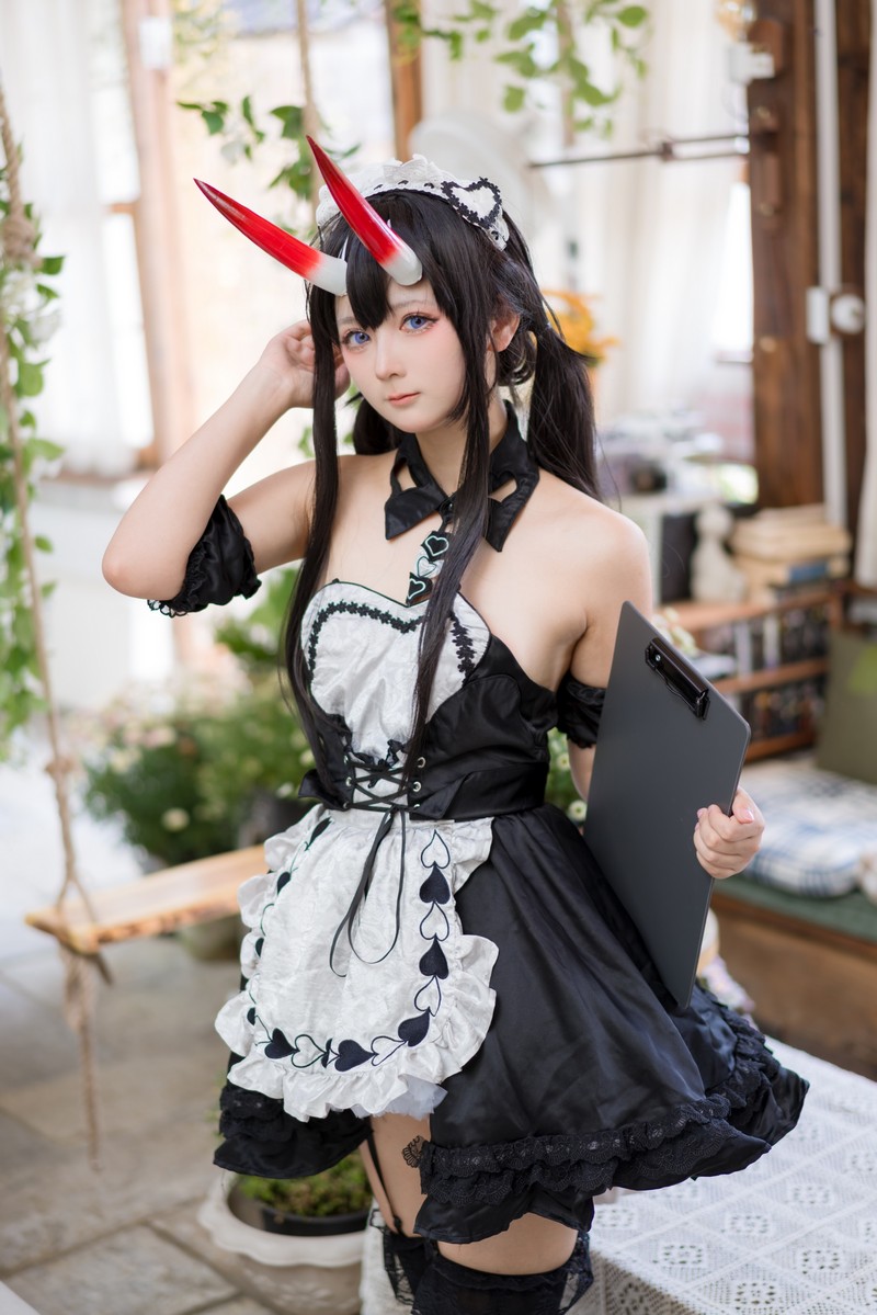艾西Aiwest 碧蓝航线能代Cosplay写真图集 舰娘高清美图 18P (38.3M)插图5