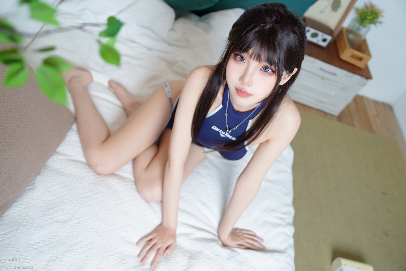 Demon 喵崽｜泳装主题 新人水泳部 Cosplay 写真合集 高清图集插图9