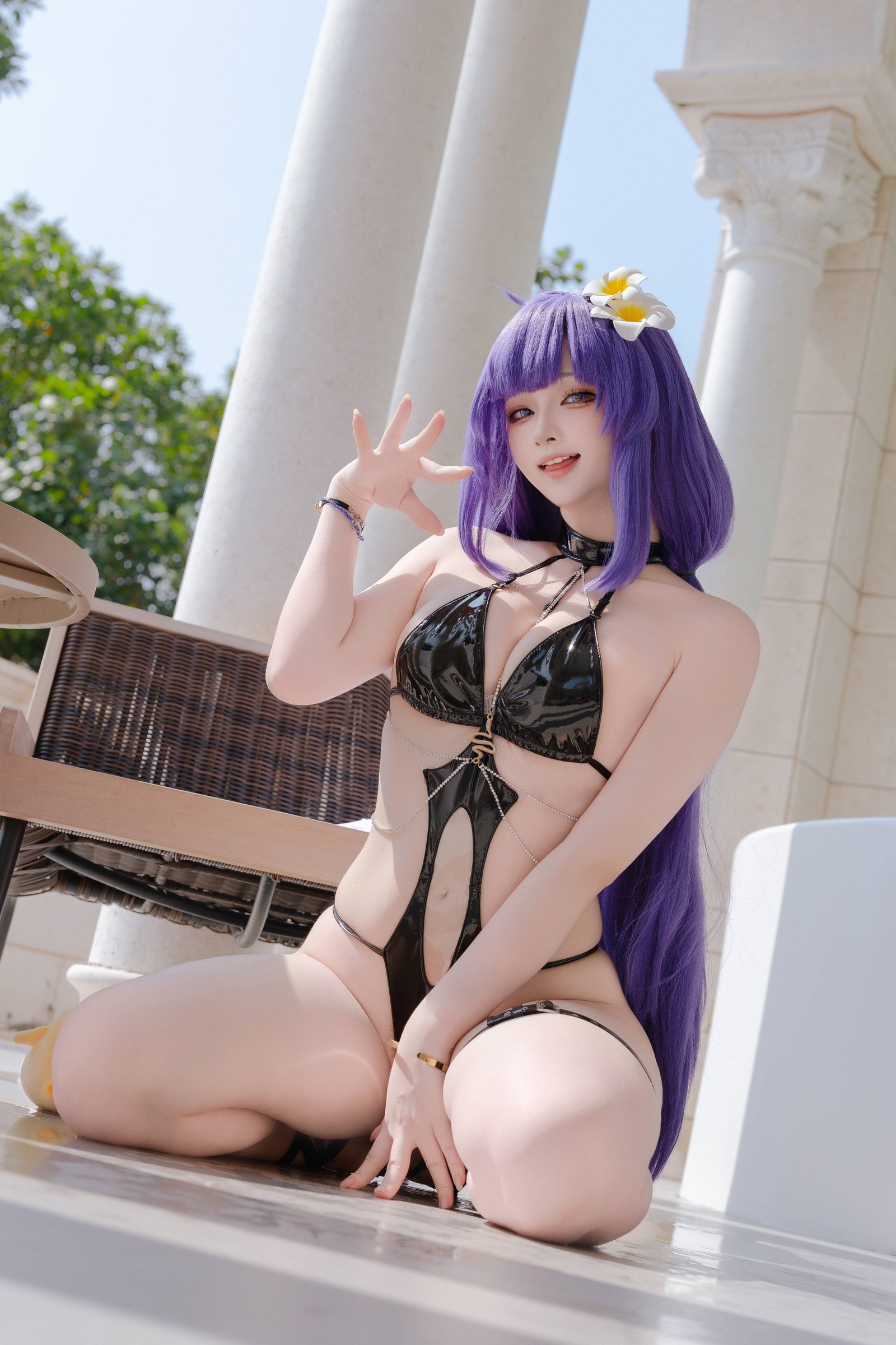 屿鱼 Yuyu Mogador 水着 Cosplay 写真图集（81P｜240MB）插图6