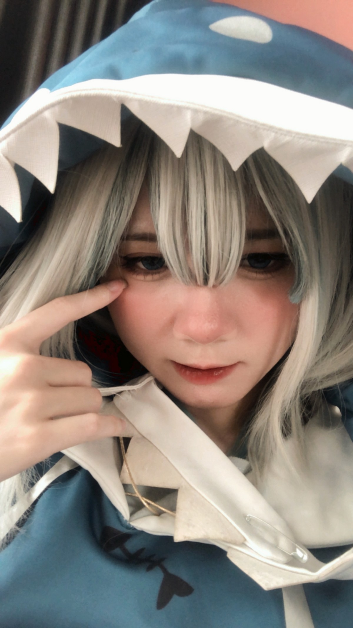 PoppaChan Gawr Gura Cosplay HD Set – 47 Photos 220MB插图7