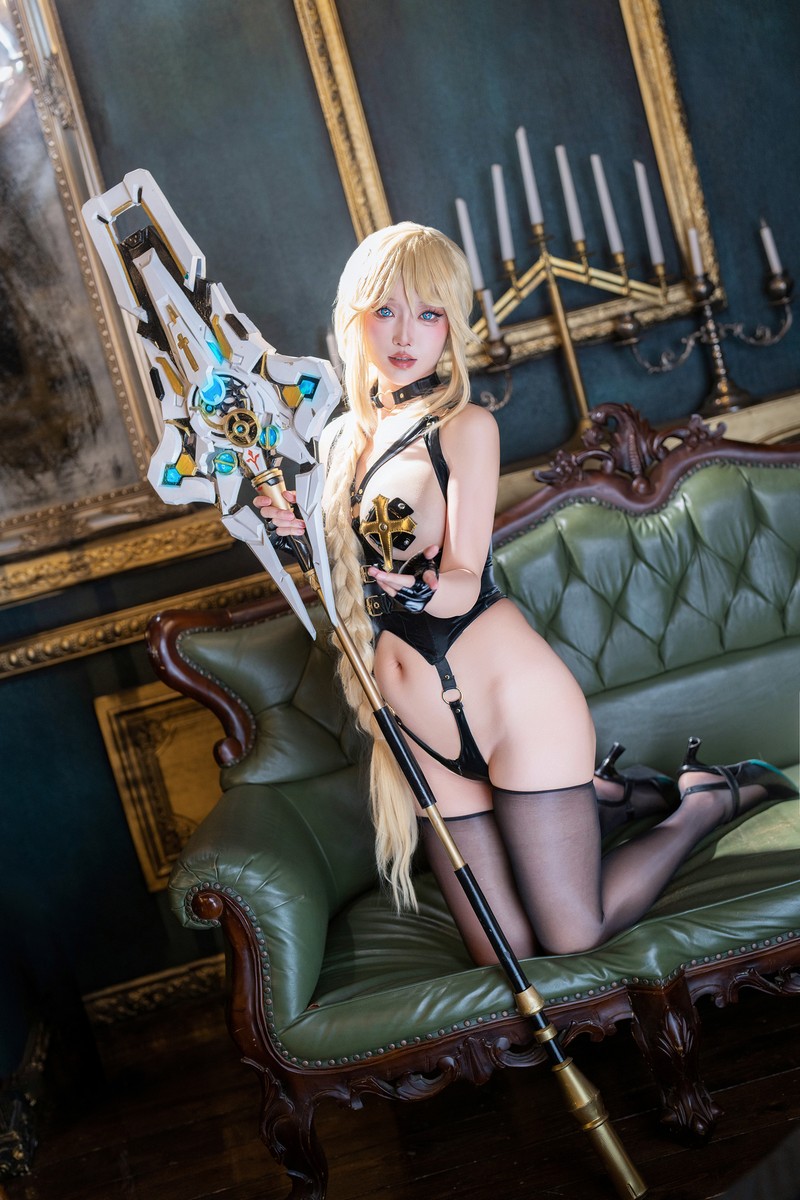 切切Celia 长发公主 Rapunzel Cosplay 写真 67P+1V插图