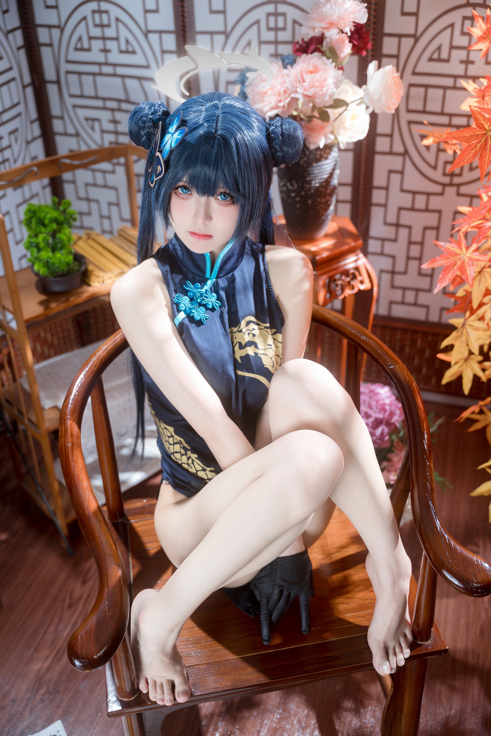 九柒喵 – 碧蓝档案 妃咲 Cos 高分辨率写真（28P-137M）蓝档案角色合集插图4