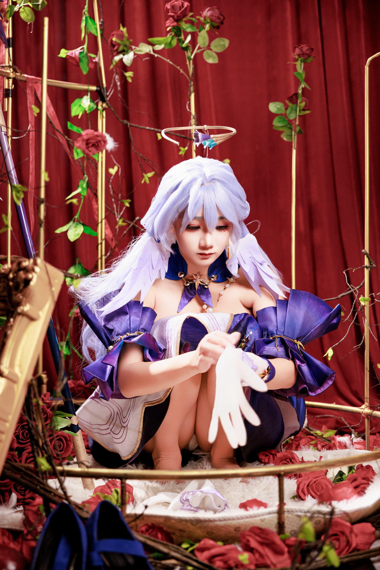 阿雪雪写真崩坏星穹铁道·知更鸟Cosplay图集（90P+1V / 1.04G）高清写真插图9