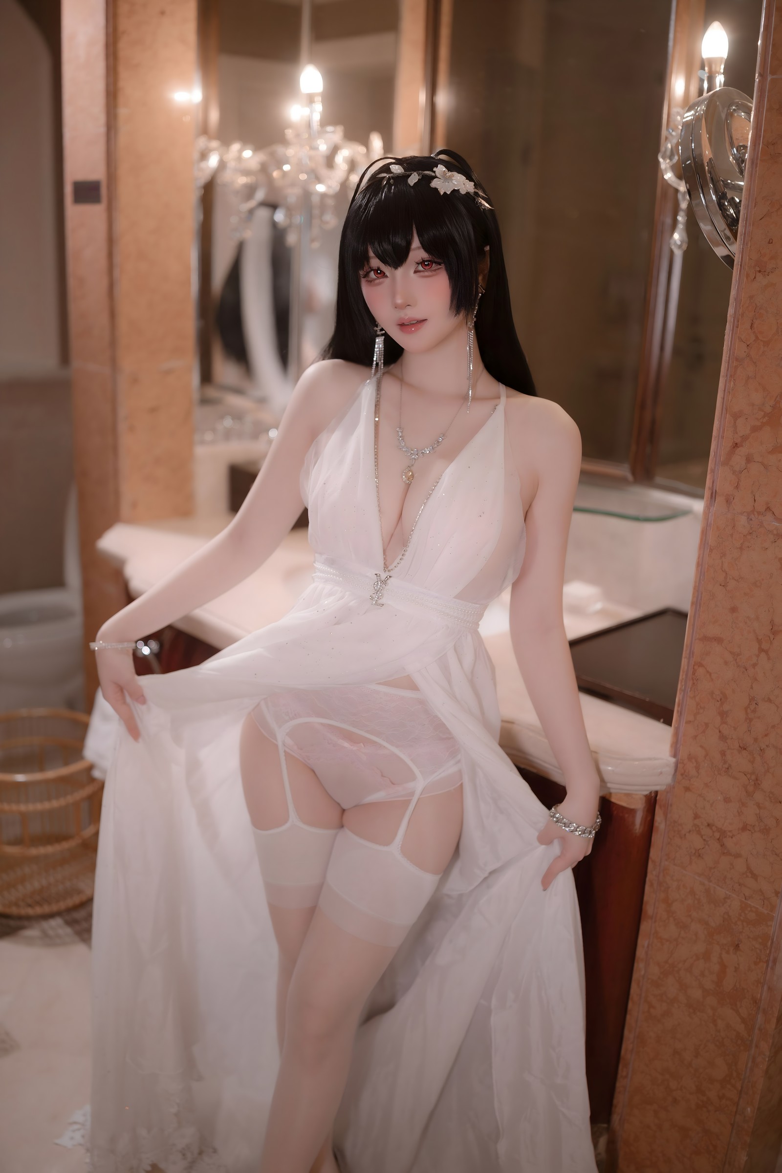 屿鱼 Yuyu 碧蓝航线 大凤 誓约 Cosplay 写真集（50P｜389MB）插图9