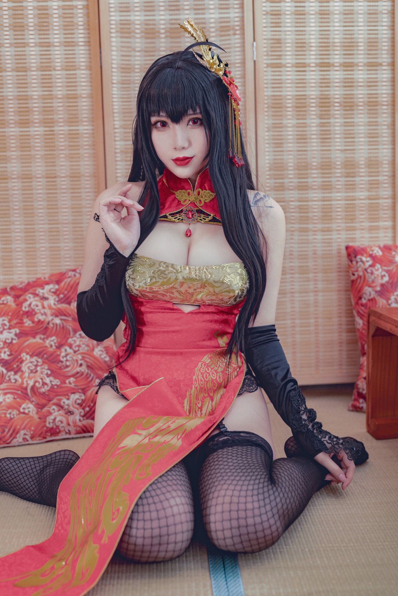 羊大真人 – 大凤 凤鸣春晓 Cosplay 高清写真集（23P-318.8MB）碧蓝航线插图4